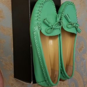 Talbots Size 9M Everglade Green Loafers